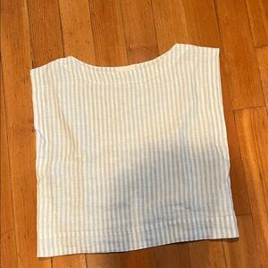 Laude the label Striped Sleeveless Top